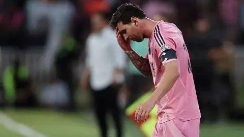 لیونل مسی,مصدومیت شدید مسی