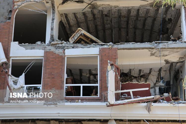 تصاویر انفجار مجتمع مسکونی در بندرعباس ,عکس های انفجار مجتمع مسکونی در بندرعباس در بهمن 1404,تصاویری از انفجار مجتمع مسکونی در بندرعباس در 11 بهمن ماه