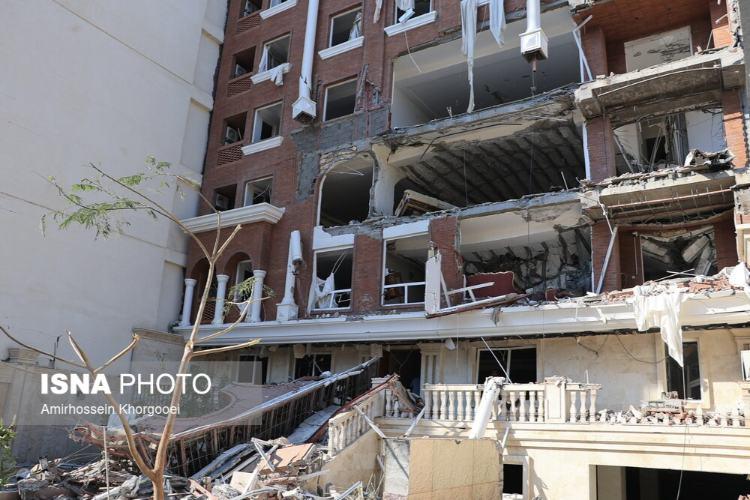 تصاویر انفجار مجتمع مسکونی در بندرعباس ,عکس های انفجار مجتمع مسکونی در بندرعباس در بهمن 1404,تصاویری از انفجار مجتمع مسکونی در بندرعباس در 11 بهمن ماه