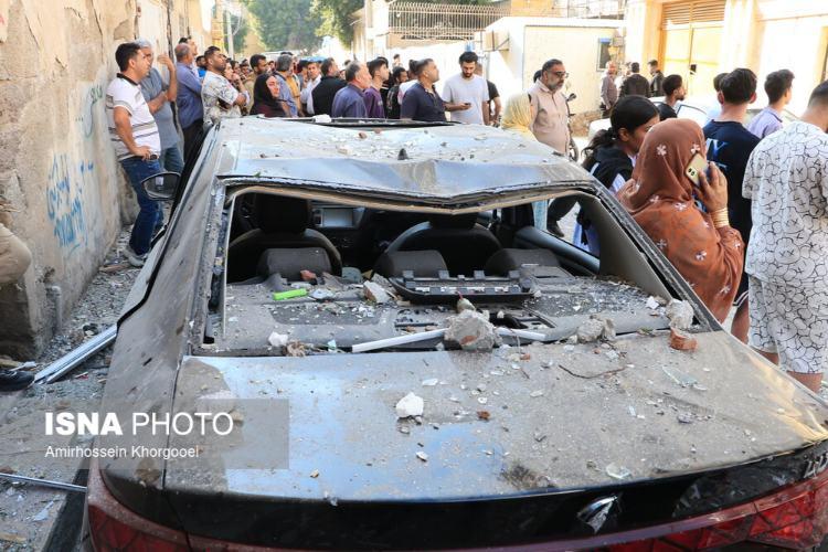 تصاویر انفجار مجتمع مسکونی در بندرعباس ,عکس های انفجار مجتمع مسکونی در بندرعباس در بهمن 1404,تصاویری از انفجار مجتمع مسکونی در بندرعباس در 11 بهمن ماه