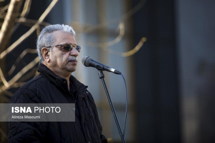 تصاویر مراسم تشییع پیکر عنایت بخشی,عکس های تشییع جنازه عنایت بخشی,تصاویری از تشییع پیکر عنایت بخشی در 28 بهمن 1404