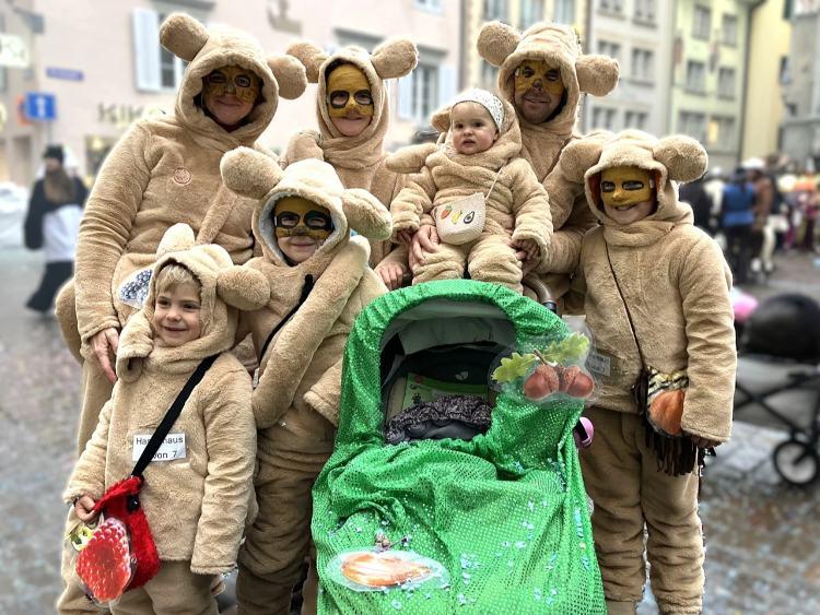 تصاویر کارناوال فاسناخت 2026 در سوئیس,عکس های کارناوال فاسناخت,تصاویری از کارناوال فاسناخت در سوئیس