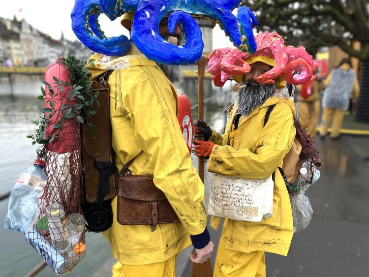 تصاویر کارناوال فاسناخت 2026 در سوئیس,عکس های کارناوال فاسناخت,تصاویری از کارناوال فاسناخت در سوئیس