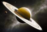 زحل,حلقه‌های زحل حاصل برخورد دو ماه باستانی