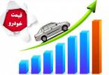 قیمت خودرو,افزایش قیمت خودرو