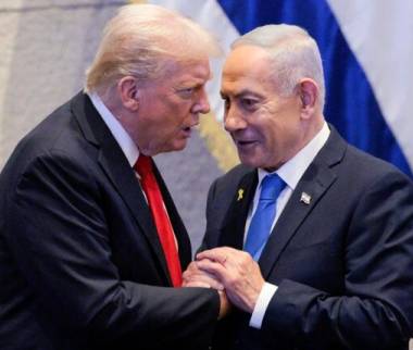 ترامپ و نتانیاهو,رئیس جمهور آمریکا و نخست وزیر اسرائیل