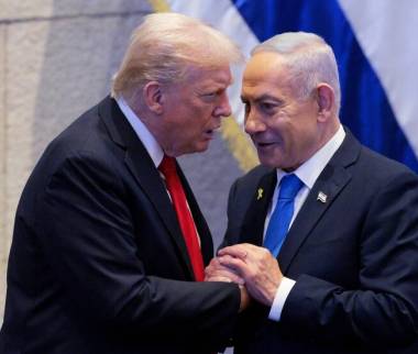 ترامپ و نتانیاهو,رئیس جمهور آمریکا و نخست وزیر اسرائیل