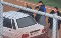 لیگ دسته سه,حمل مصدوم با پراید در لیگ دسته سه فوتبال ایران