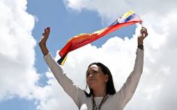 ماچادو: از حمله آمریکا به ونزوئلا سپاسگزاریم ماچادو,رهبر مخالفان ونزوئلا