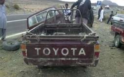 حوادث سراوان,برخورد ۲ وانت در سراوان