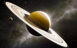 زحل,حلقه‌های زحل حاصل برخورد دو ماه باستانی