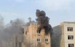 آتشسوزی یک واحد مسکونی در بندرعباس حوادث بندر عباس,آتشسوزی یک واحد مسکونی در بندرعباس