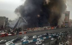 بازار جنت تهران,آتش گرفتن بازار جنت تهران