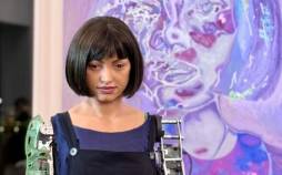 «آیدا»؛ نخستین ربات هنرمند فوق واقعگرایانه جهان ربات آیدا,ربات هنرمند فوق واقعگرایانه جهان به نام آیدا