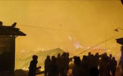 حوادث فیلیپین,آتش‌سوزی گسترده در جنوب فیلیپین