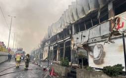 بازارچه جنت‌آباد,آتش سوزی در بازارچه جنت‌آباد