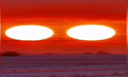 فیلم | دیده‌شدن ۴ خورشید در آسمان آلاسکا