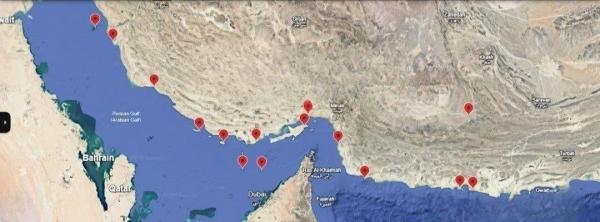 حمله آمریکا به ایران حمله آمریکا به ایران,نقاط حمله آمریکا به ایران