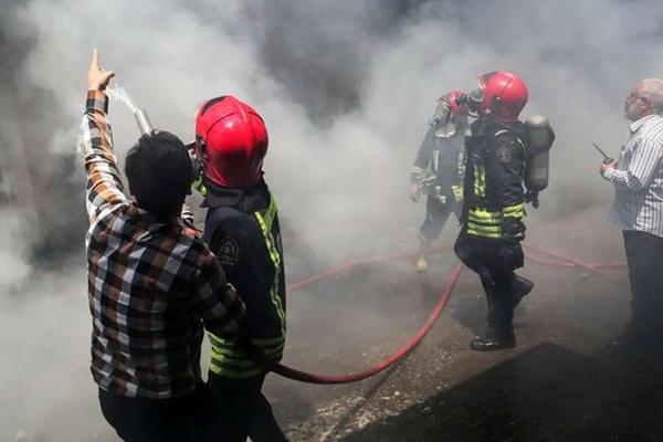 آتش سوزی در شهرک صنعتی آبادان,حوادث آبادان