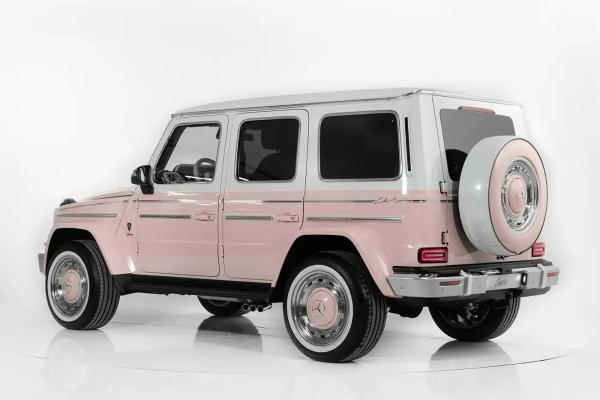 مرسدس بنز جی کلاس صورتی مرسدس بنز جی کلاس صورتی,جدیدترین خودروهای بنز