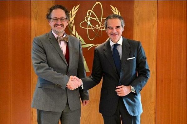 گروسی,دیدار گروسی با مقام ارشد آمریکایی و گفت وگو در خصوص ایران