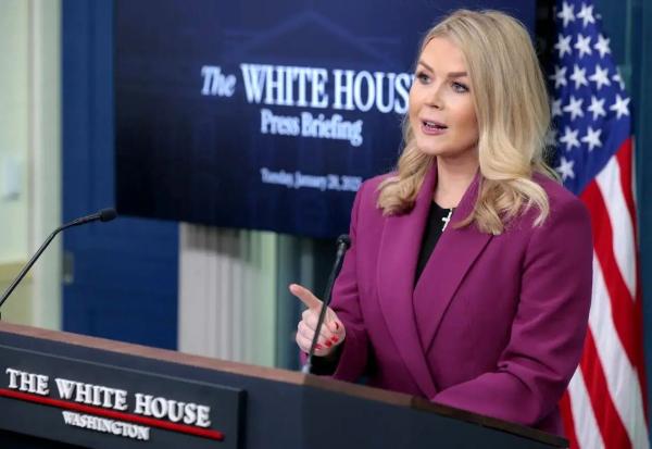 کارولین لویت,سخنگوی کاخ سفید