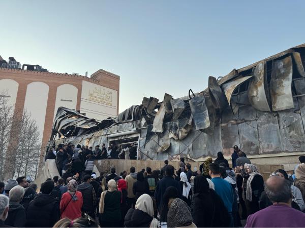 بازارچه جنتآباد بازارچه جنتآباد,آتش سوزی در بازارچه جنتآباد