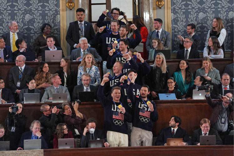 تصاویر سخنرانی سالانه ترامپ در کنگره آمریکا,عکس های سخنرانی سالانه ترامپ در کنگره آمریکا سال 2026,تصاویری از سخنرانی ترامپ در کنگره آمریکا