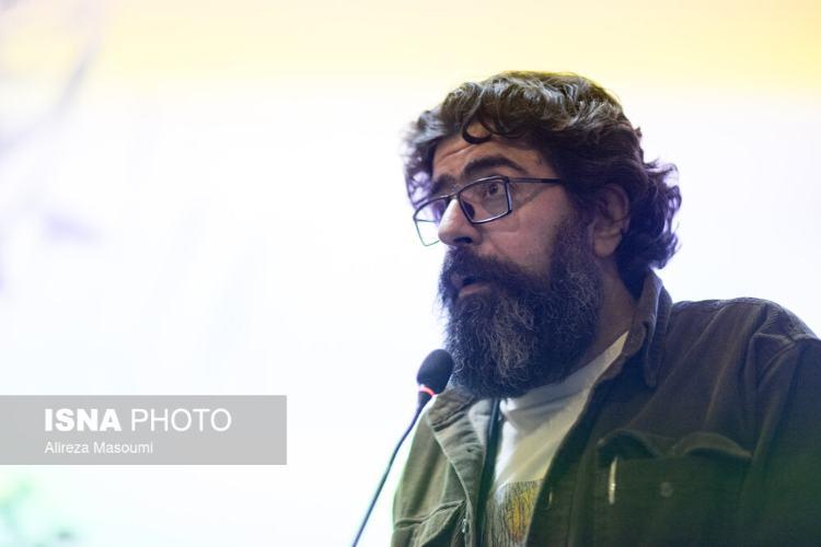 تصاویر مراسم یادبود جواد گنجی,عکس های مراسم یادبود جواد گنجی در 5 اسفند 1404,تصاویر شهاب حسینی در مراسم یادبود جواد گنجی