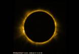 شکار حلقه آتش از فضا,خورشیدگرفتگی