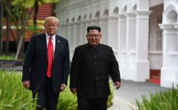 کیم جونگ اون و ترامپ,رهبر کره شمالی و رئیس جمهور آمریکا
