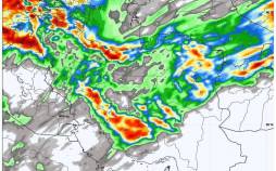 آخرین وضعیت آب و هوای ایران,تداوم بارش‌ها در ایران