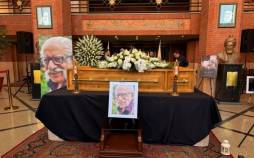 پیکر «عبدالمجید ارفعی» مترجم منشور کوروش تشییع شد عبدالمجید ارفعی,تشییع پیکر عبدالمجید ارفعی