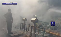 فیلم | 4 شهید بر اثر سقوط بالگرد ارتش در درچه اصفهان