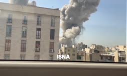 فیلم | حملات موشکی اسرائیل و آمریکا به چندین نقطه تهران
