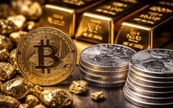 بیت کوین طلا نقره,سقوط بیت کوین و طلای جهانی