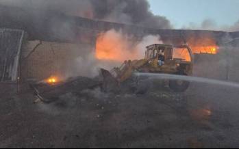 آتش‌سوزی در کارخانه تولید کفش در جاده خاوران,حوادث در جاده خاوران