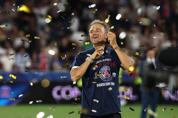 انریکه انریکه, قهرمانی PSG در سوپر جام اروپا