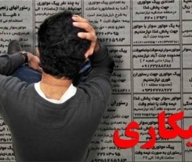 نرخ بیکاری گروه جوانان,افزایش بیکاری در جنگ