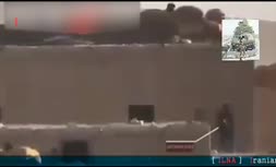 برخورد نزدیک بسیج مردمی با داعش در یک متری! / فیلم