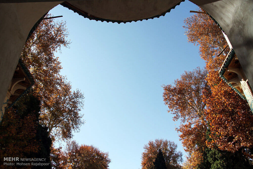 تصاویر پاییز در باغ شاهزاده ماهان کرمان,عکس های پاییز در باغ شاهزاده ماهان کرمان,پاییز در باغ شاهزاده ماهان کرمان