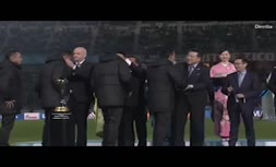 مراسم جشن قهرمانی رئال در جام باشگاه‌های جهان