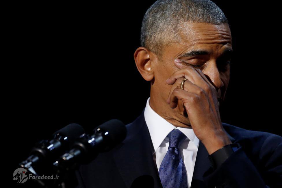 تصاویر سخنرانی خداحافظیِ اوباما,عکس های سخنرانی خداحافظیِ اوباما,سخنرانی خداحافظیِ اوباما