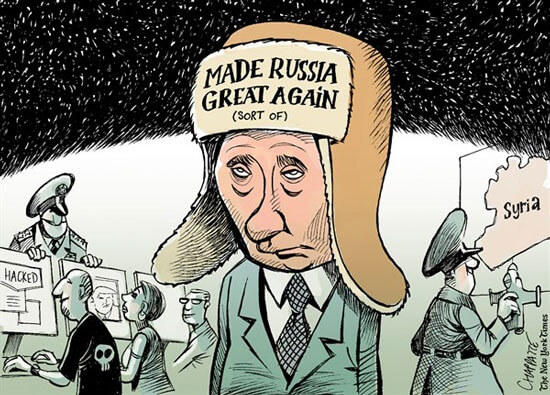 کاریکاتور,عکس کاریکاتور,کاریکاتور سیاسی اجتماعی,کاریکاتور مرد سال ۲۰۱۶, کاریکاتور مرد سال ۲۰۱۶,کاریکاتورولادیمیر پوتین