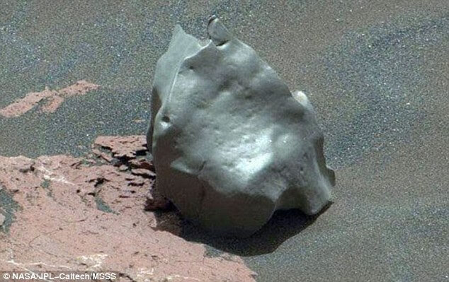 اخبار علمی,خبرهای علمی,نجوم و فضا,کشف تکه سنگ آهنی در مریخ