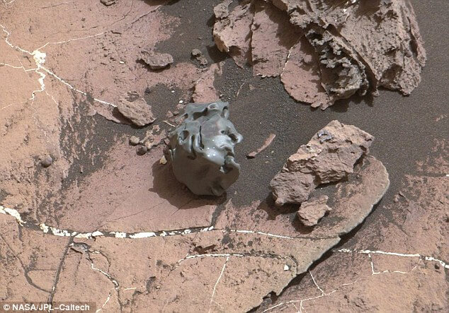 اخبار علمی,خبرهای علمی,نجوم و فضا,کشف تکه سنگ آهنی در مریخ