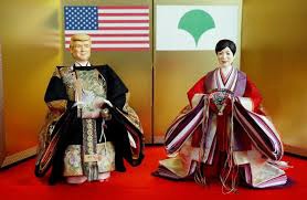اخبار سیاسی,خبرهای سیاسی,اخبار بین الملل,ساخت عروسک ترامپ در لباس پادشاه ژاپن