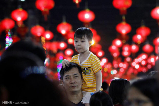 تصاویر جشن های آغاز سال نوی چینی,عکس های جشن های آغاز سال نوی چینی,جشن های آغاز سال نوی چینی