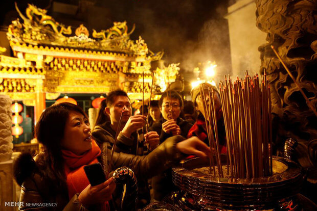 تصاویر جشن های آغاز سال نوی چینی,عکس های جشن های آغاز سال نوی چینی,جشن های آغاز سال نوی چینی