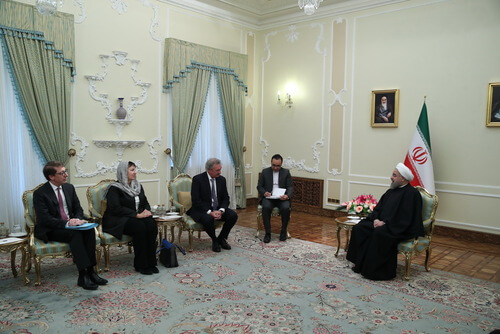 تصاویر دیدار وزیر خارجه لوکزامبورگ با روحانی,عکس های وزیر خارجه لوکزامبورگ,